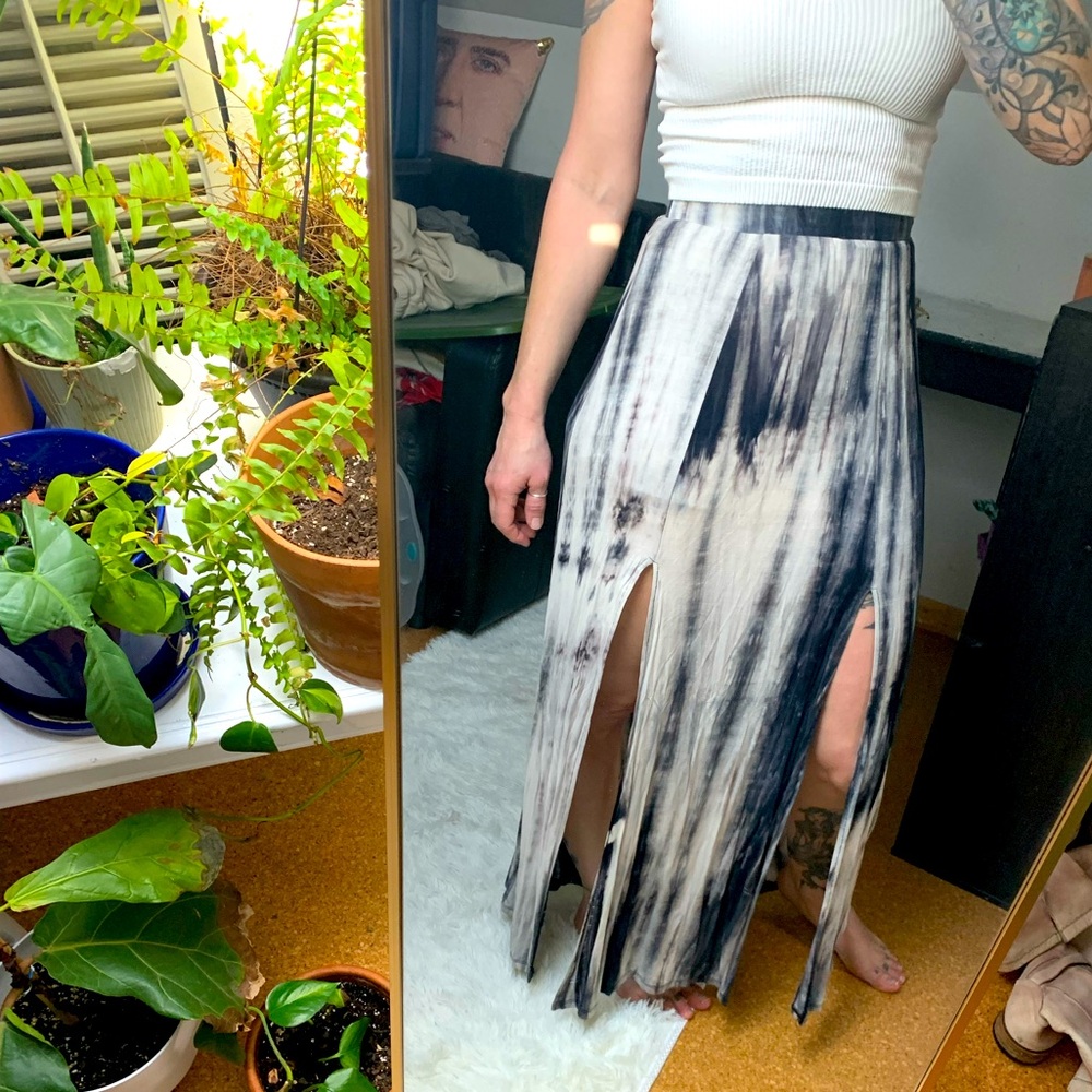 Tie dye maxi